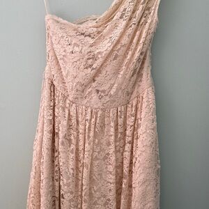 Tevolio Cream Lace Dress
